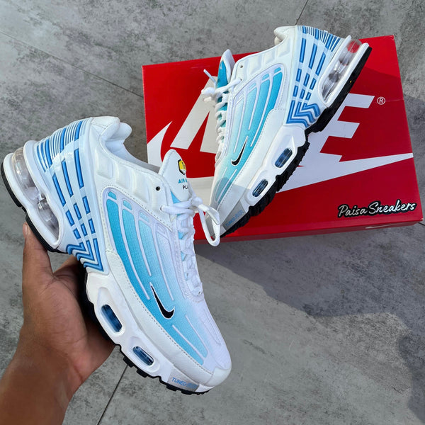 Air Max Plus 3 Blanco Azul