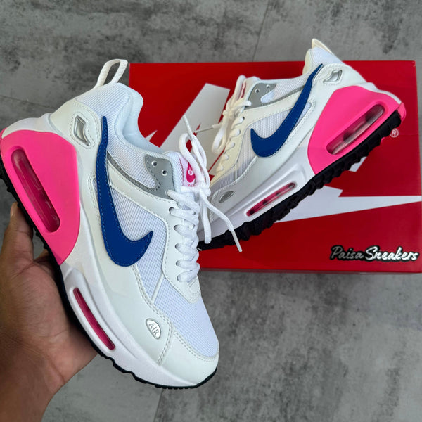 Air Max Blanco Rosa Azul