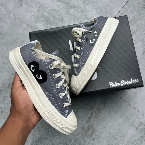 Converse Gris Corazón